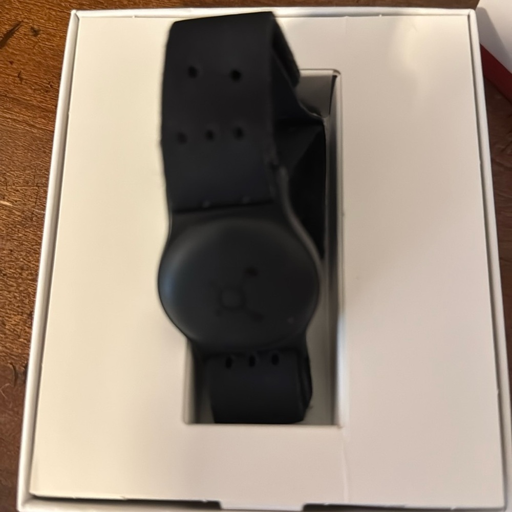 NEW, Orange Theory heart rate monitor. Worn two times. Paid 120.00